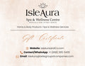 IsleAura & Co| Home, Body and Wellness Spa Solutions Gift Certificates
