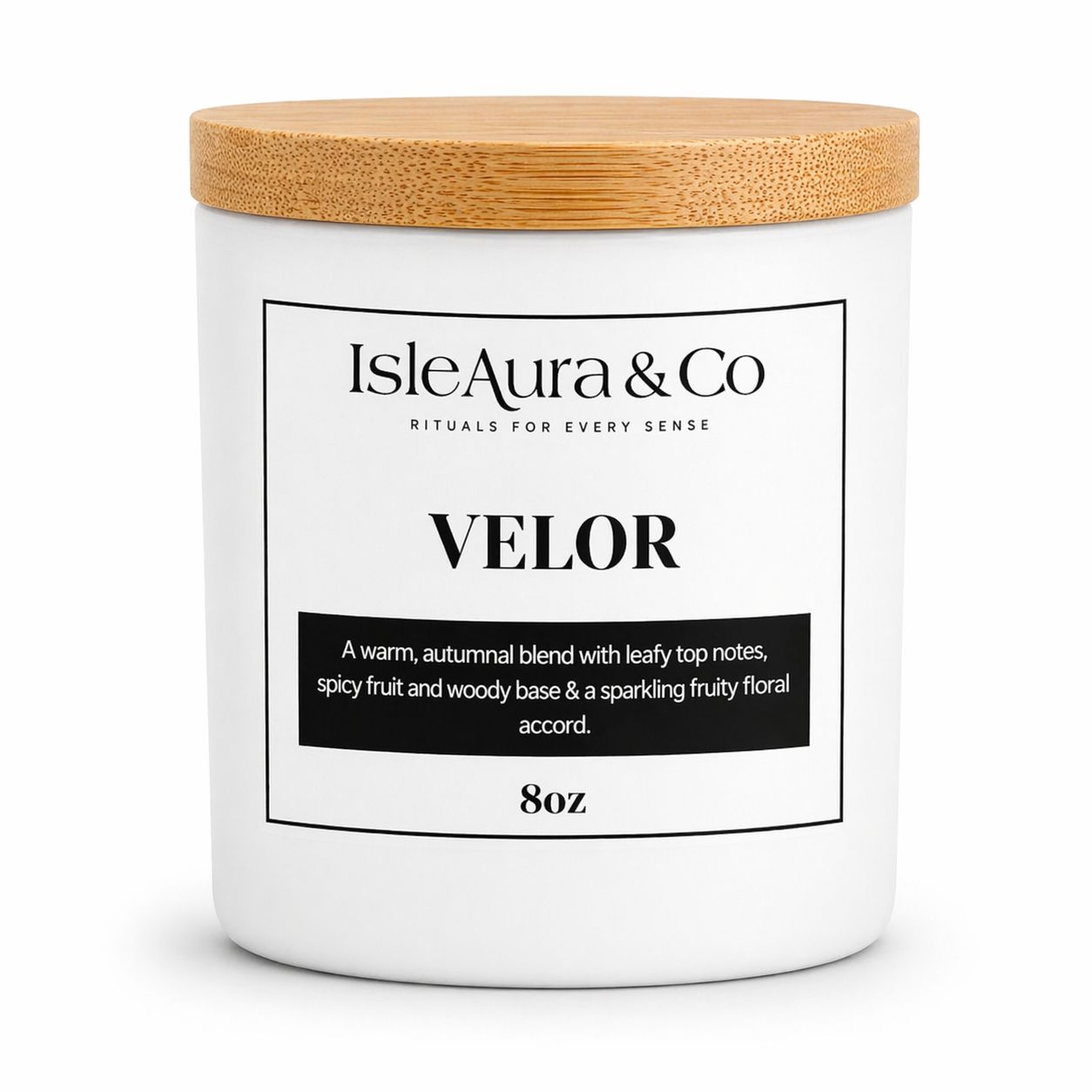 ISLE AURA AND CO SOY WAX HAND-MADE CANDLE- VELOR. Hand-made scented candles for relaxation and ambiance Trinidad and Tobago Isle Aura & Co